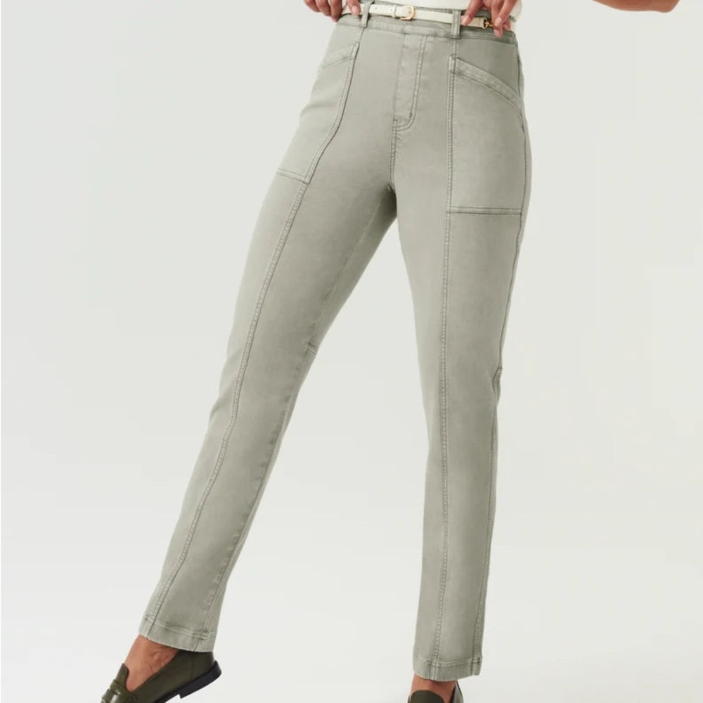 Stretch Twill Straight Leg Pant